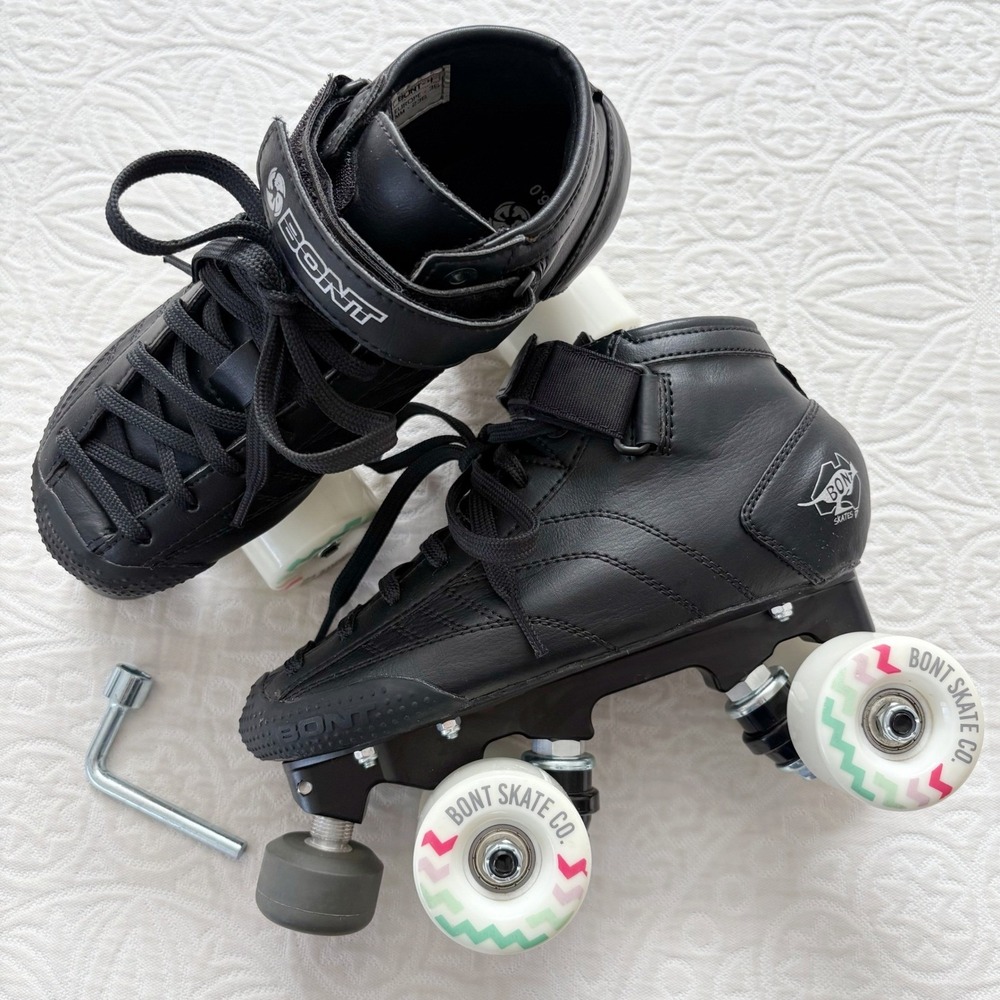 Bont‎ Skate Co. ProStar Roller Derby Skates, Black (Sz 4/36 ~ US 6.5)